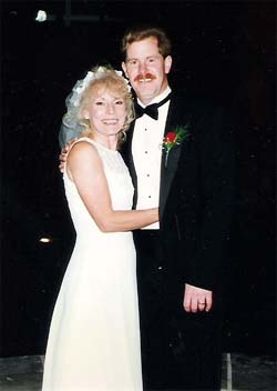 Kenneth and Terri Lynne Johnson Van Hoozer Wedding photo